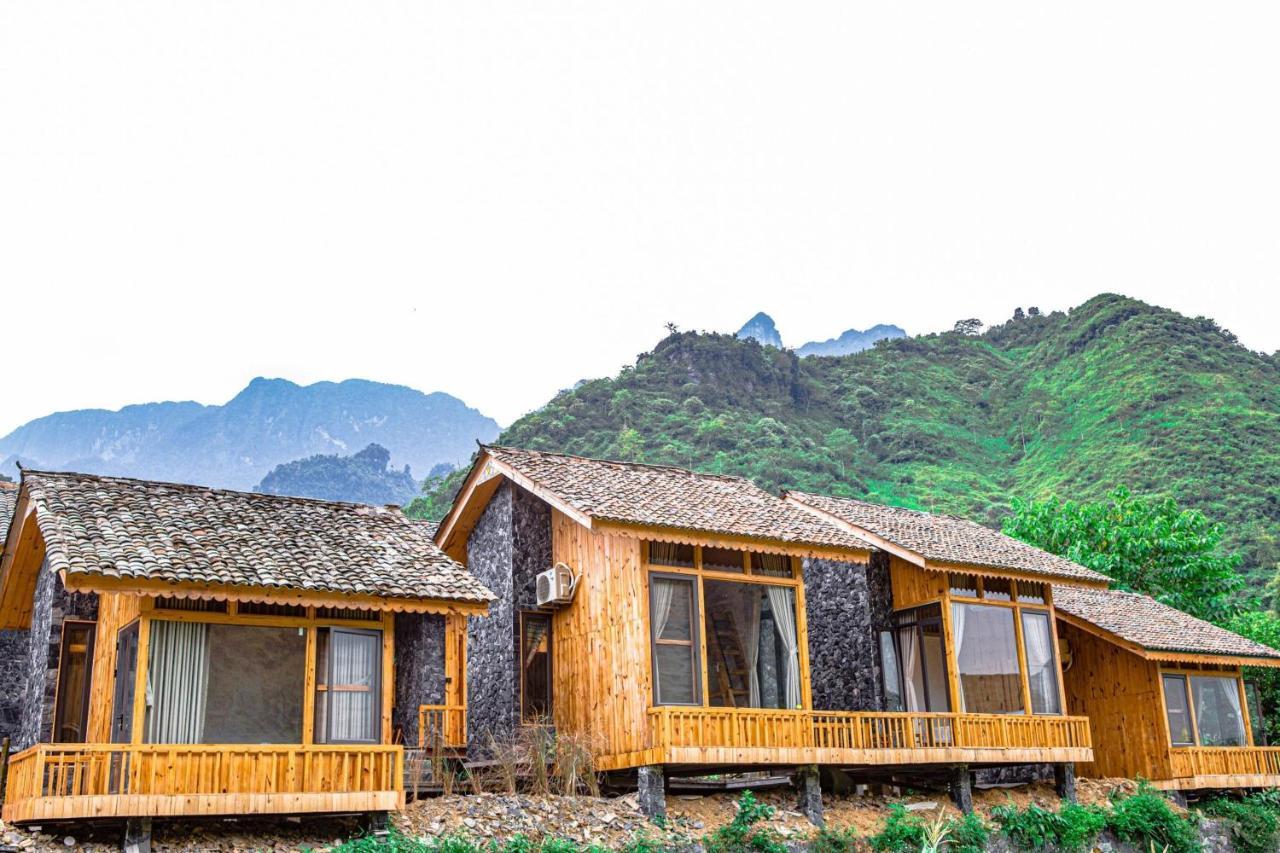 Chien'S Lodge Du Gia Làng Cac Exterior foto