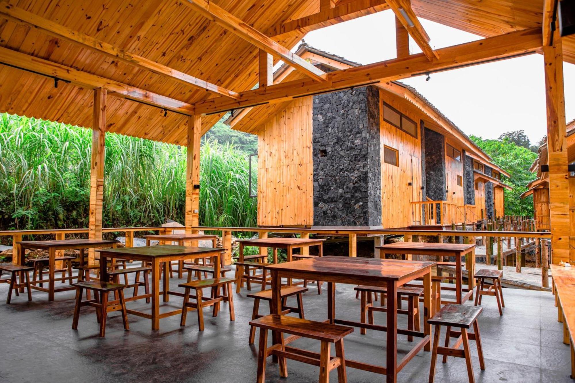 Chien'S Lodge Du Gia Làng Cac Exterior foto
